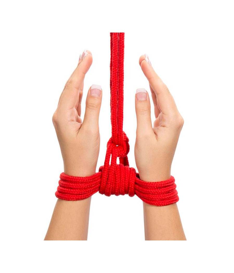 Cuerda Bondage Suave Rojo