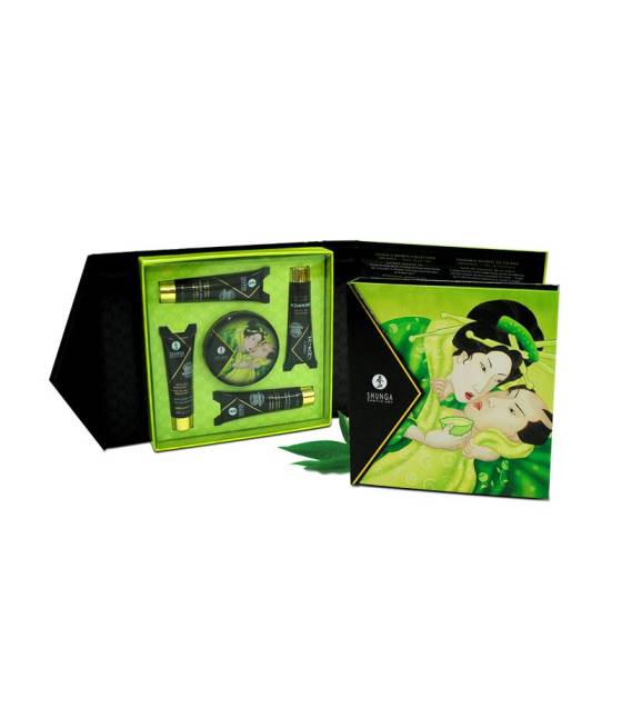 Shunga Kit Secretos de una Geisha Te Verde