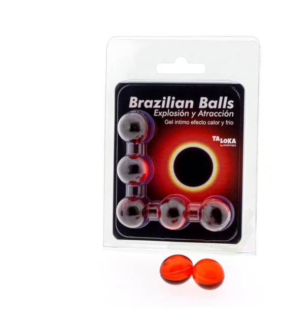 Set 5 Brazilian Balls Excitante Efecto Calor y Frio