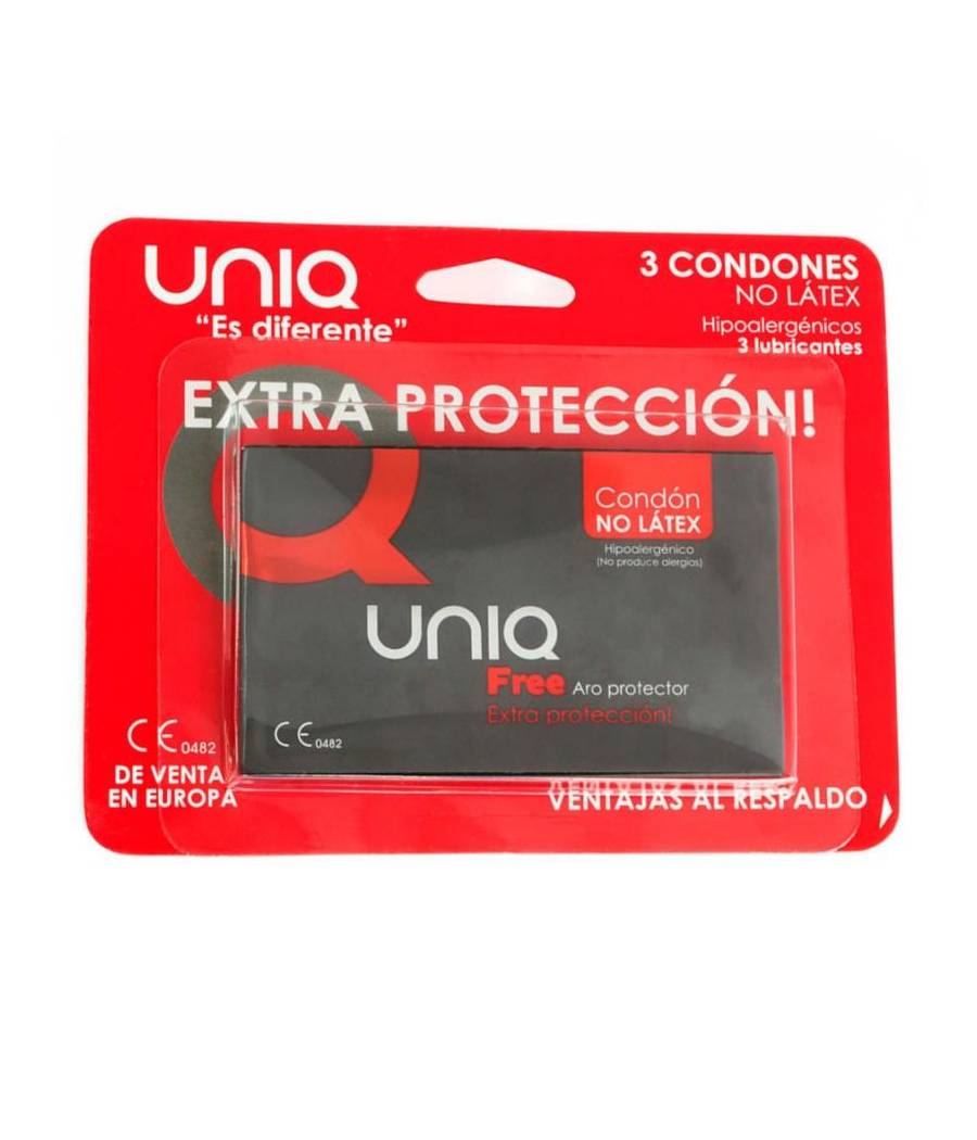 Preservativos Free Condoms sin Latex 3 Unidades