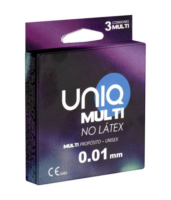 Multisex Preservativos Varios Usos 3 unidades