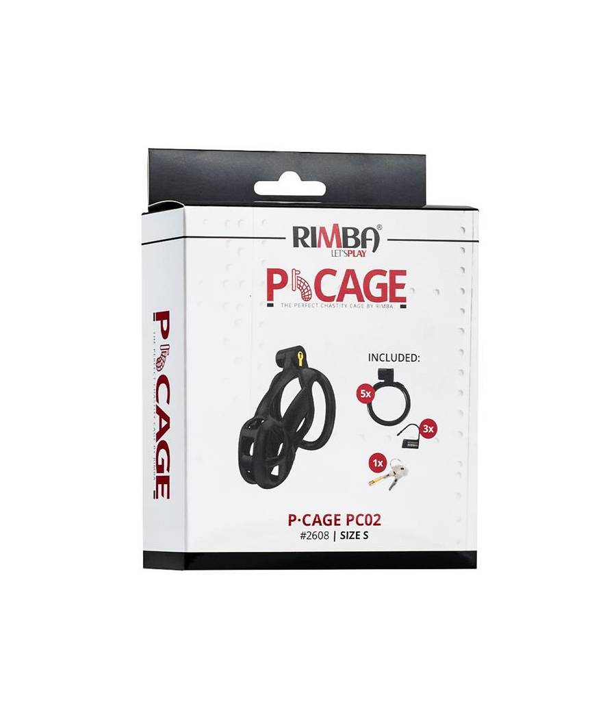 P Cage PC02 Jaula para el Pene 3 Tallas